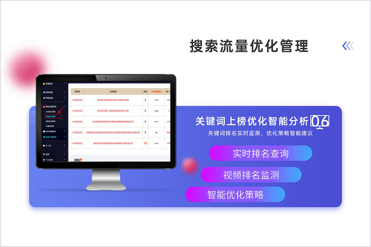 搜索流量优化管理
